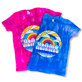 Groovy Heights Pink Youth Tee