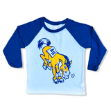Vintage Mascot Youth Unisex Baseball Tee
