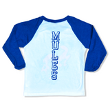 Vintage Mascot Youth Unisex Baseball Tee