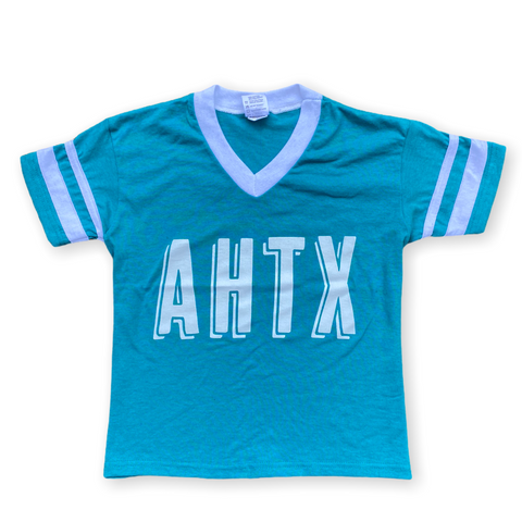 AHTX Jersey Stripe Adult V-Neck Tee